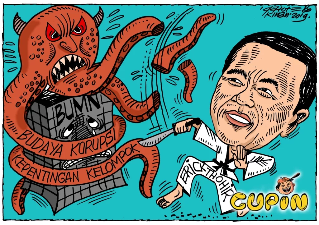 Budaya korupsi di BUMN PR Menteri BUMN Erick Thohir