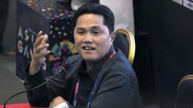 Menteri BUMN, Erick Thohir