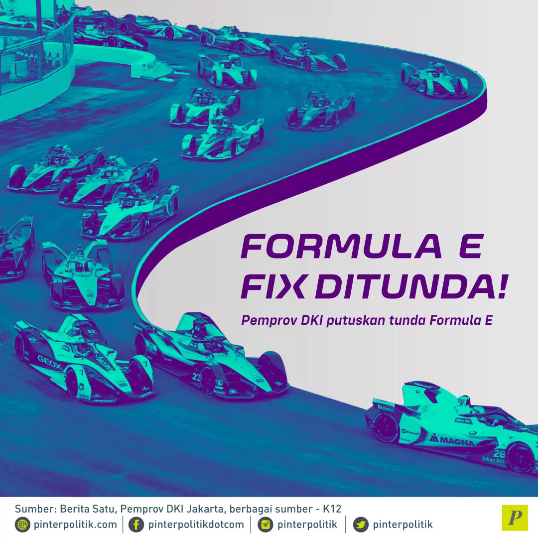 Formula E Ditunda Pemprov DKI