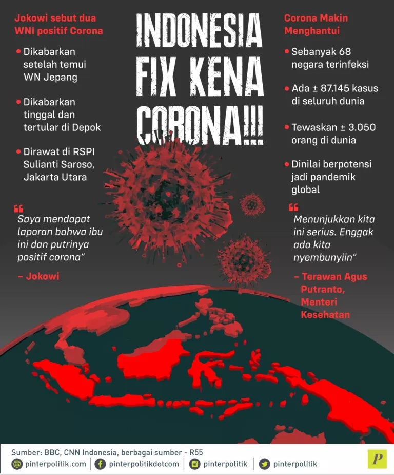 Jokowi sebut WNI positif Corona