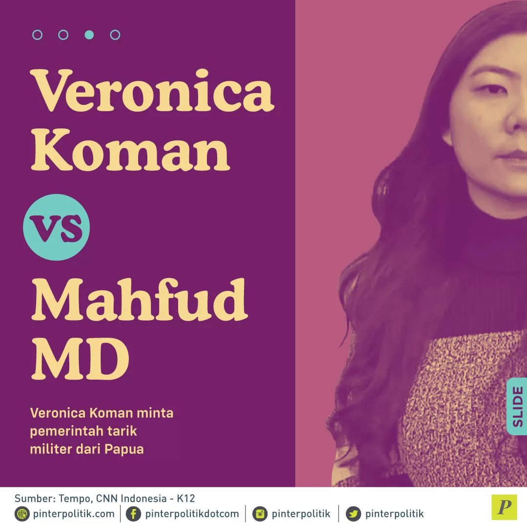 Veronica Koman minta tarik militer dari Papua