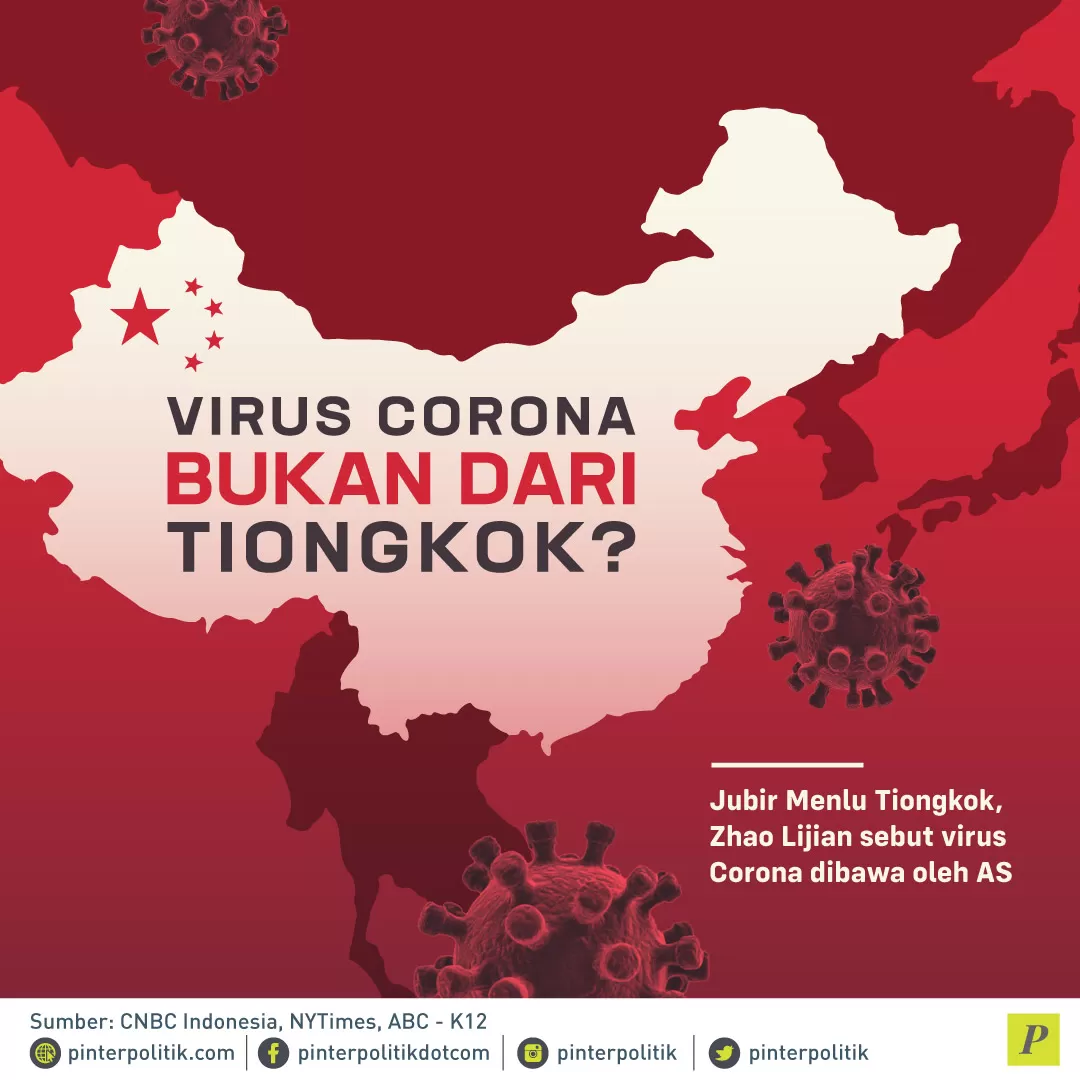 Virus Corona dibawa oleh AS