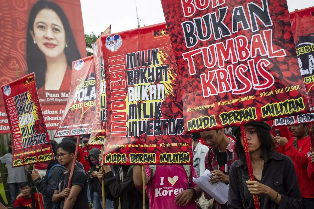 Omnibus Law Hantui Psikologis Buruh