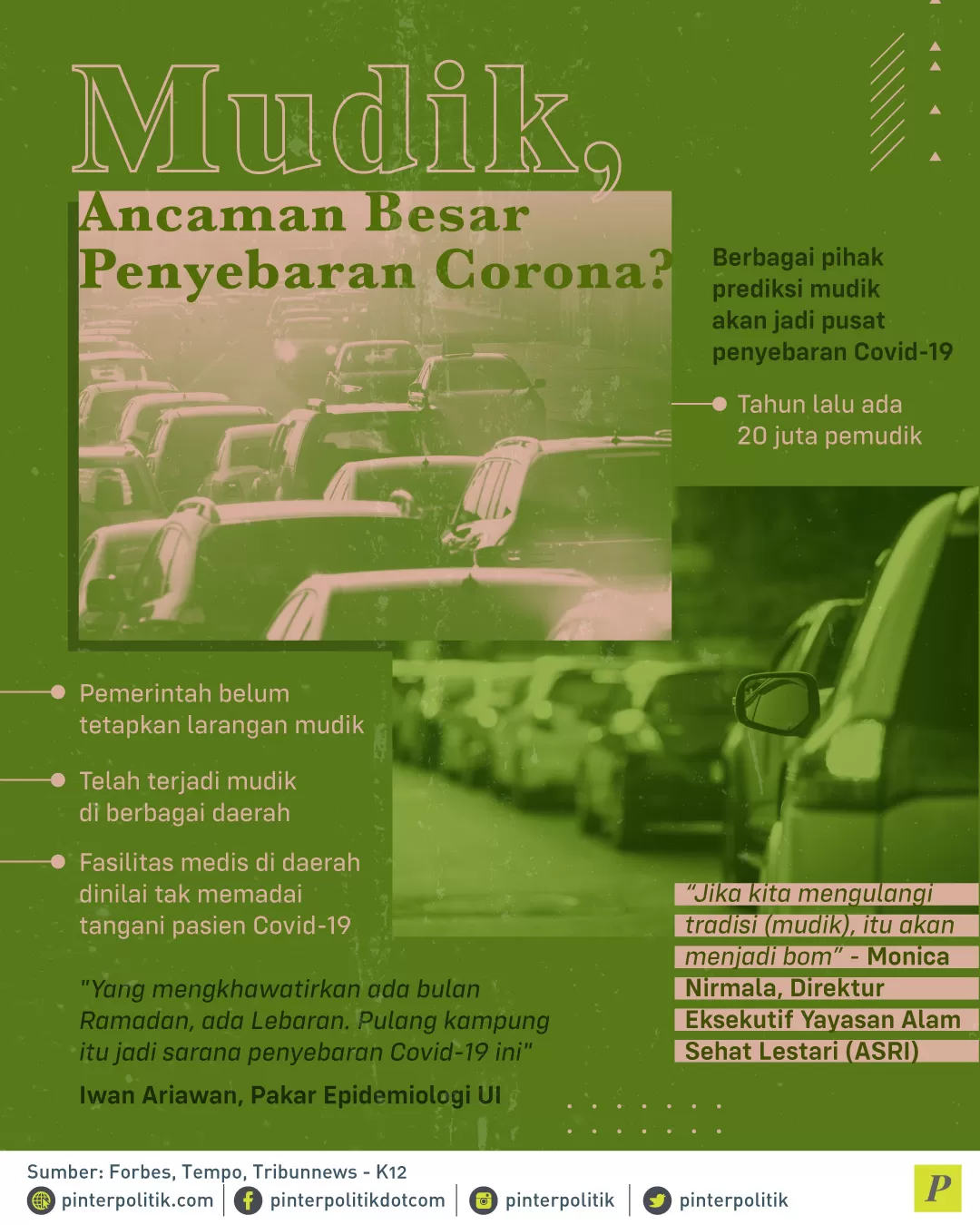 mudik akan jadi pusat penyebaran Covid-19