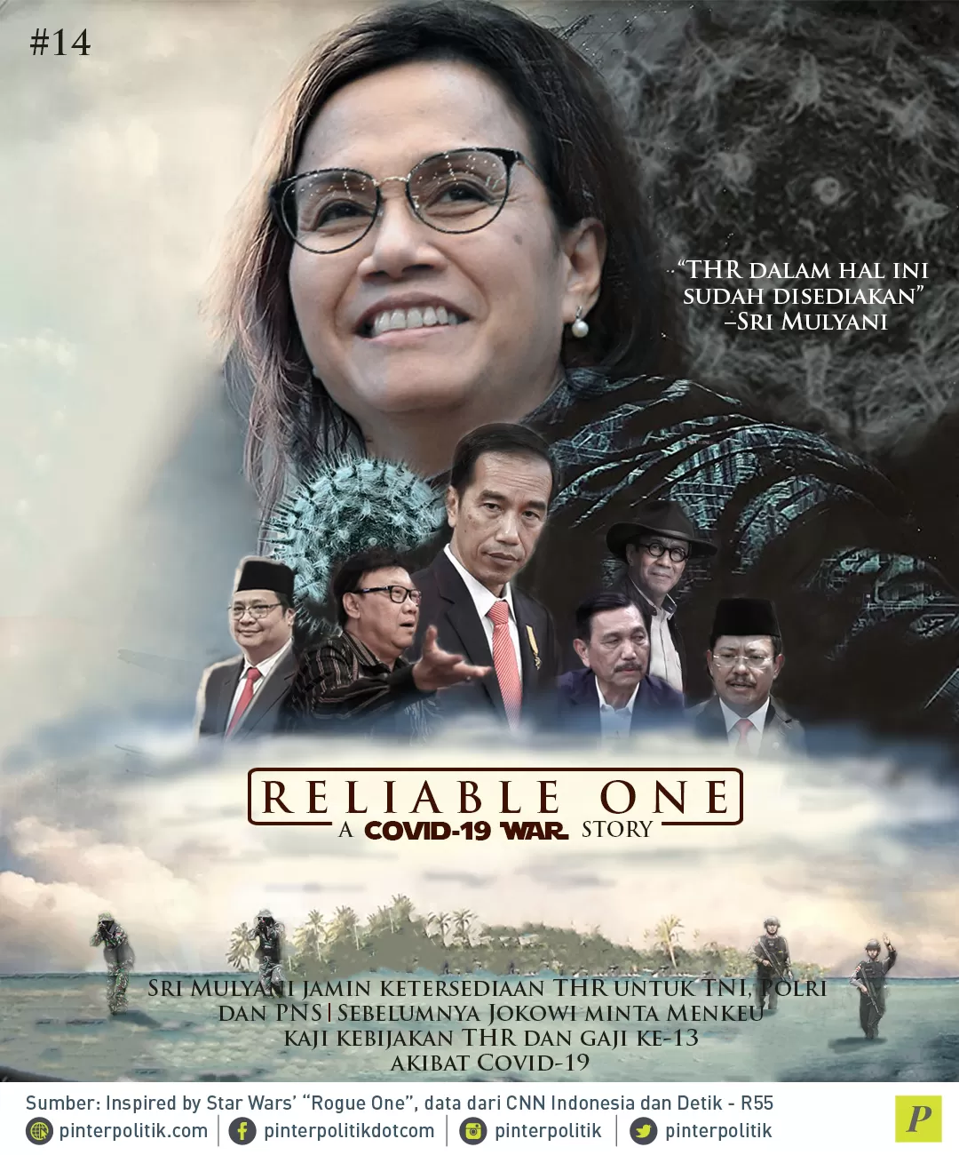 Sri Mulyani menjamin ketersedian THR