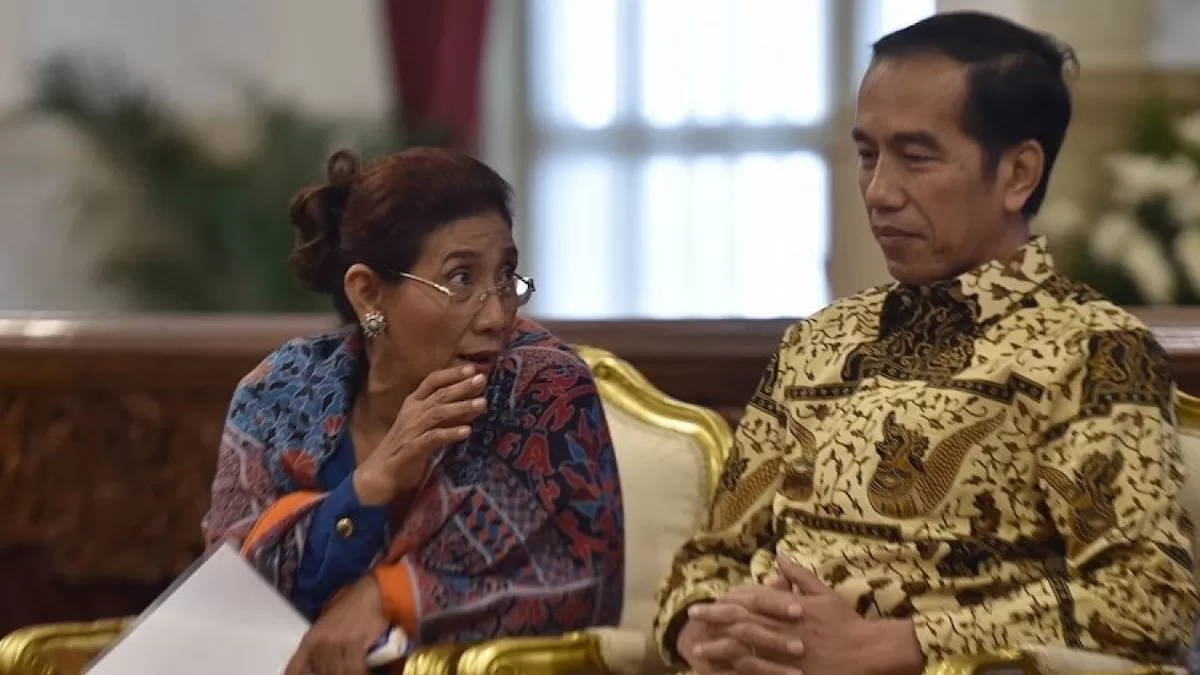 Comeback Susi Sikat Jokowi