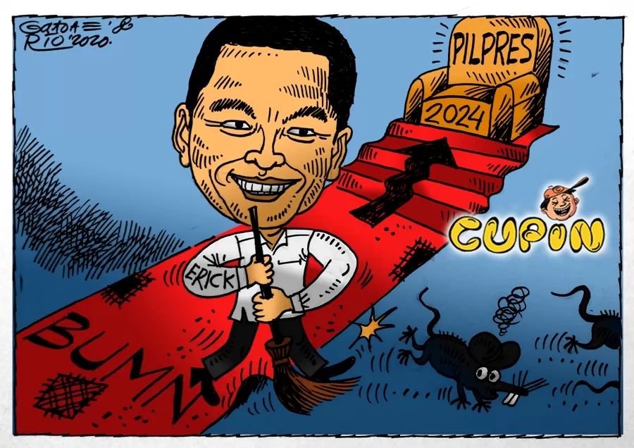 dukungan politik bakal calon presiden 2024 Erick Thohir