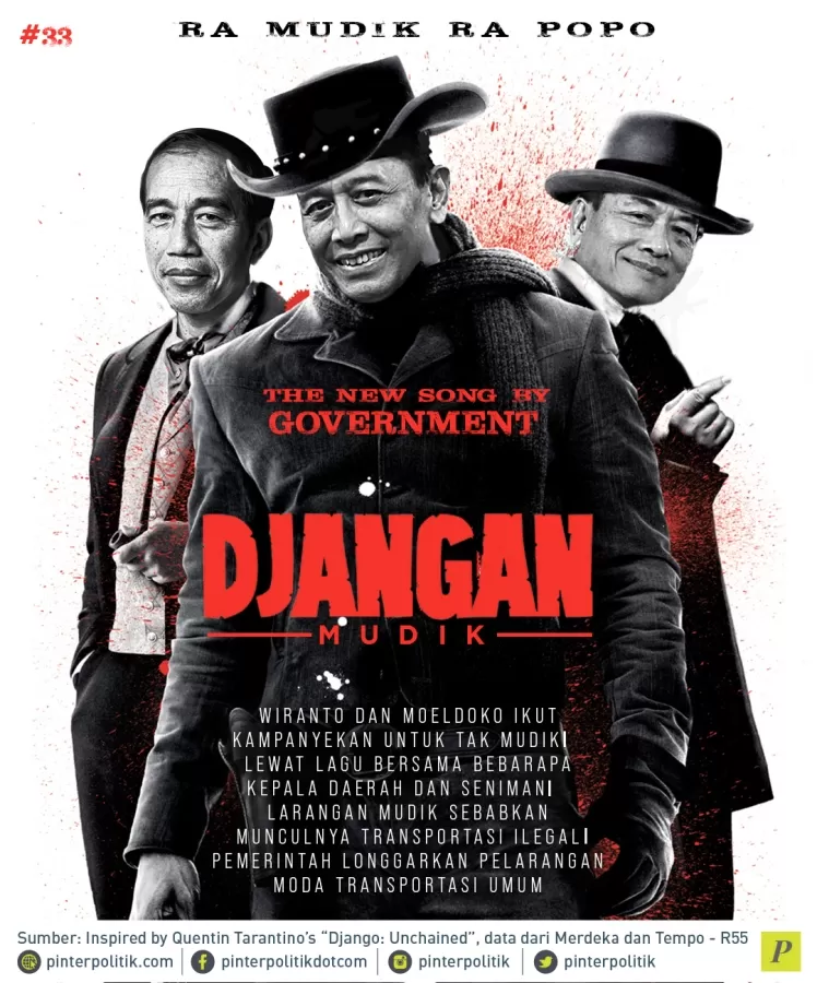 Wiranto dan Moeldoko kampanyekan tidak mudik