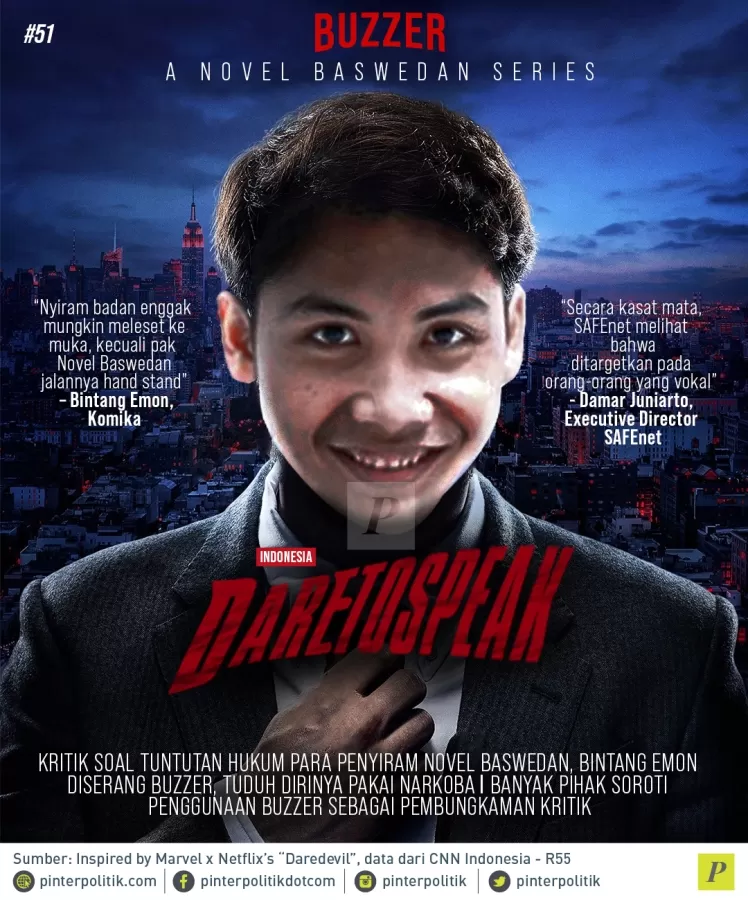 Kritik tuntutan hukum penyiram Novel Baswedan