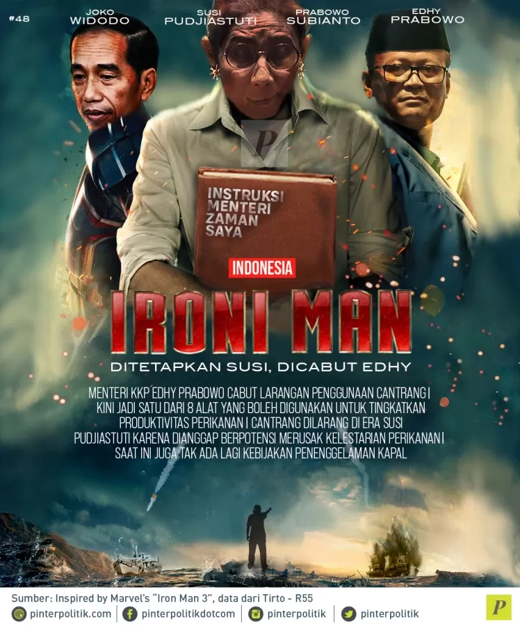Menteri KKP cabut larangan cantrang