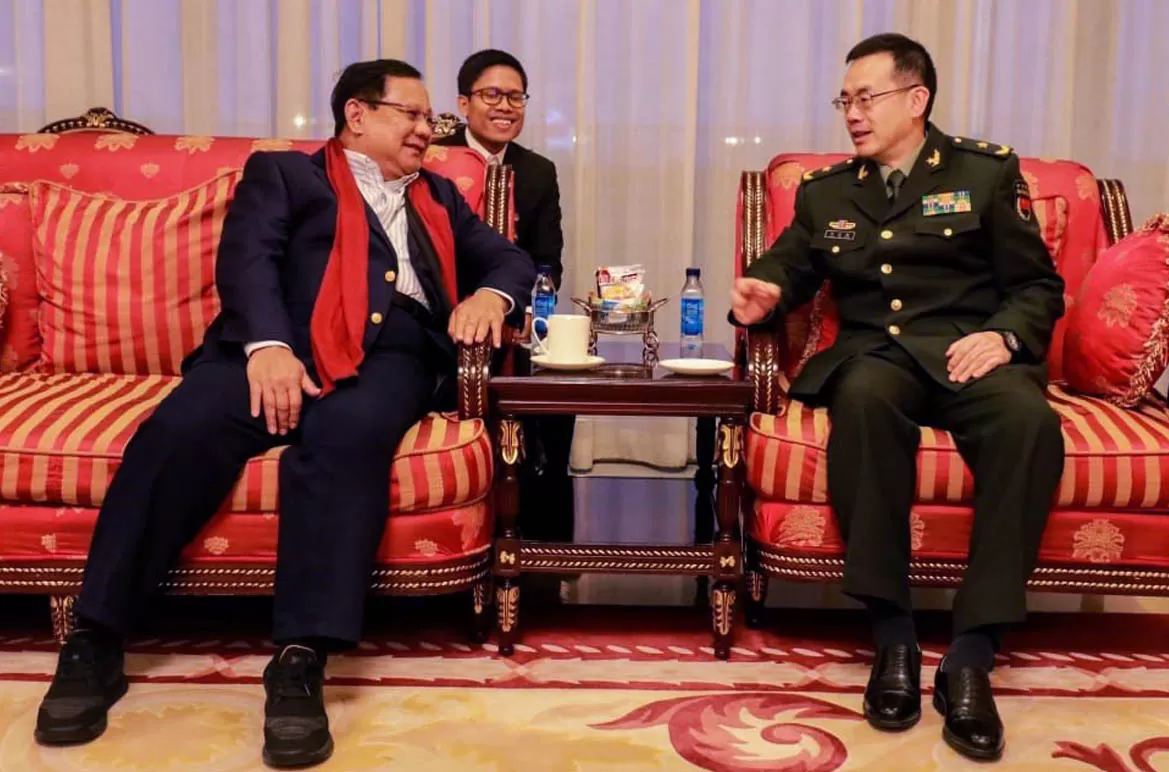 Prabowo Siap Hadang Tiongkok