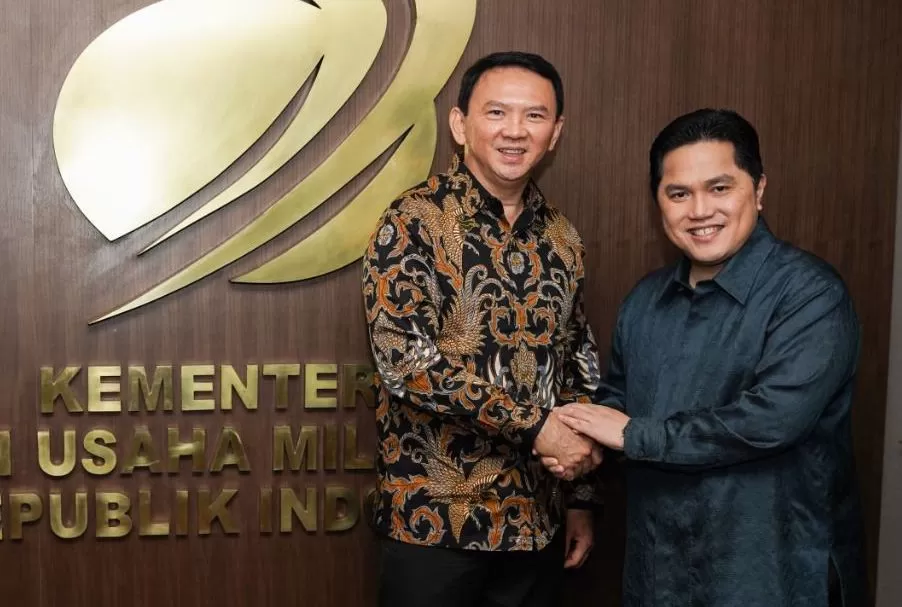 Menteri BUMN Ahok Gantikan Erick