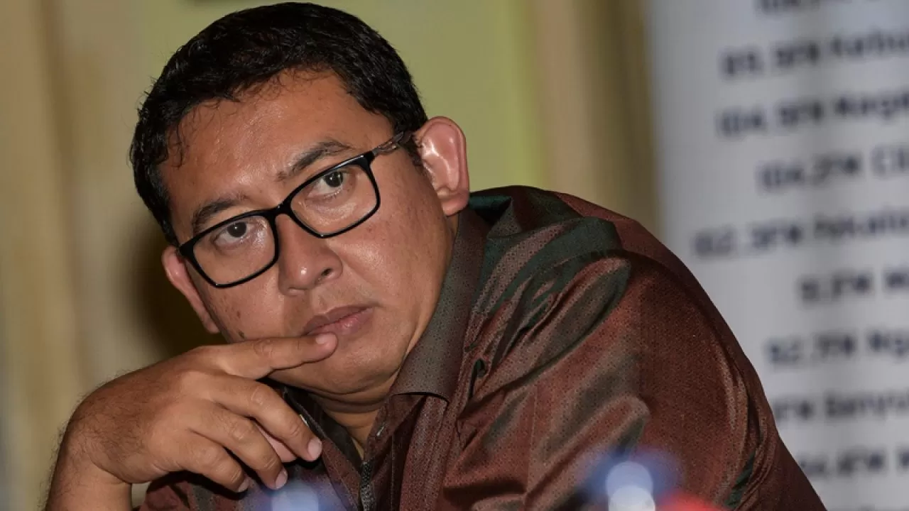 Mantan aktivis'98 yang juga anggota DPR RI, Fadli Zon.