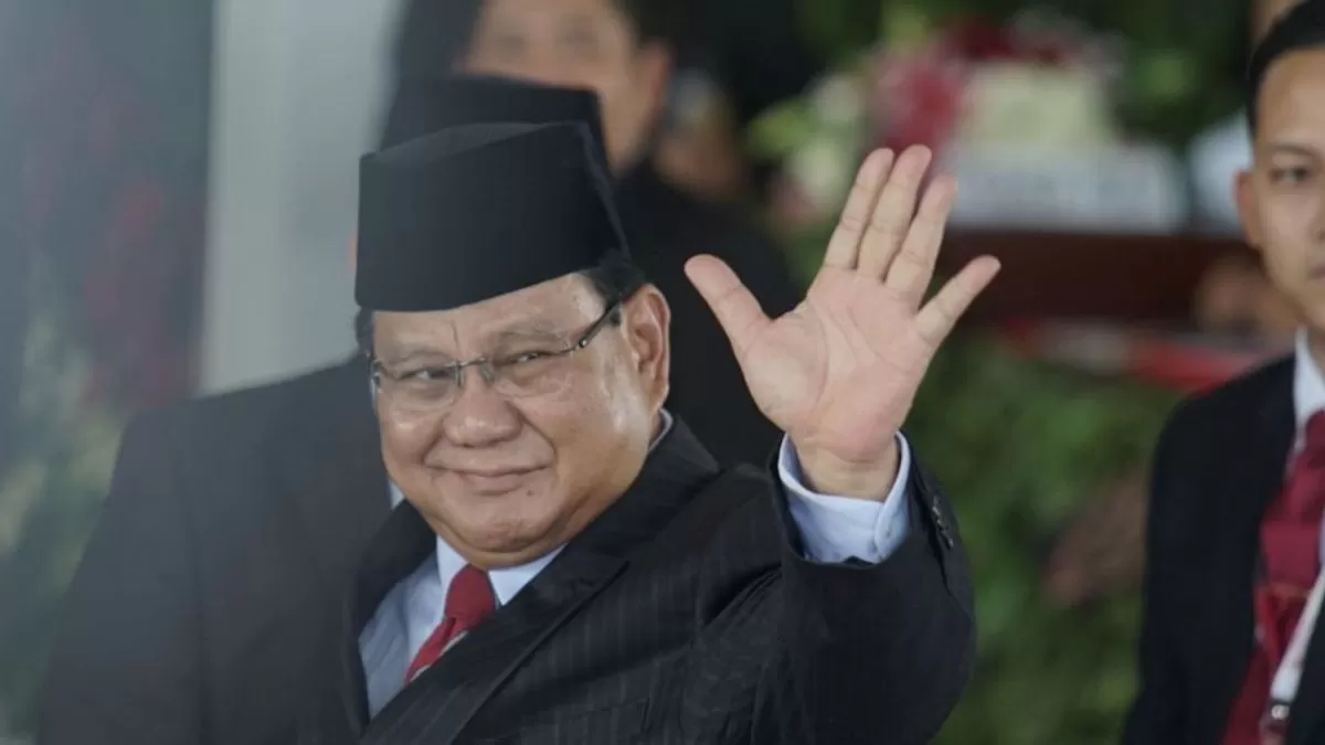 Menteri Pertahanan Republik Indonesia, Prabowo Subianto.