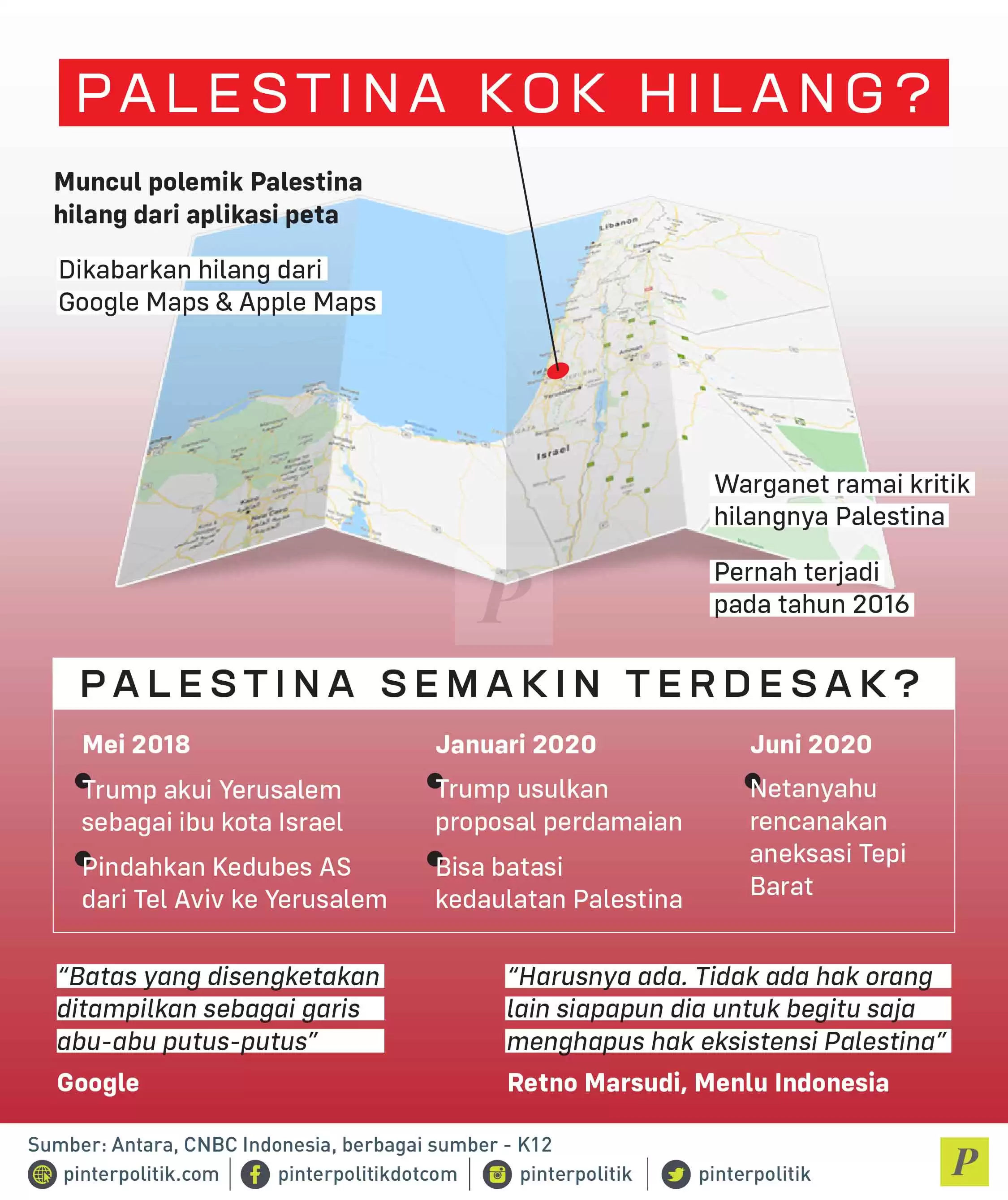 Palestina Kok Hilang?