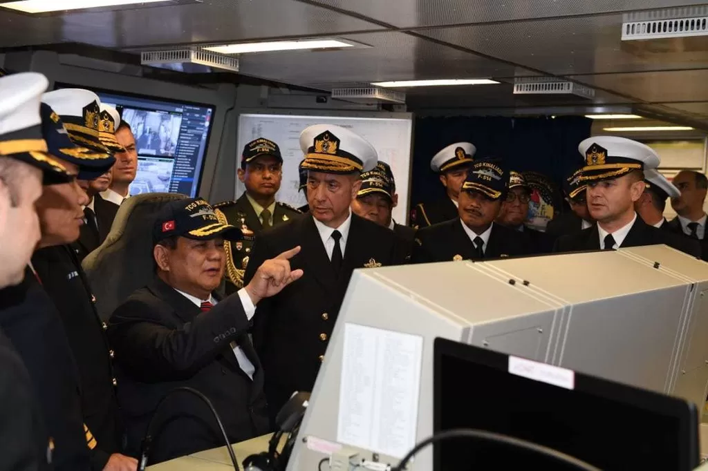 Menteri Pertahanan Prabowo Subianto saat melakukan kunjungan kerja ke Turki pada November 2019 silam.