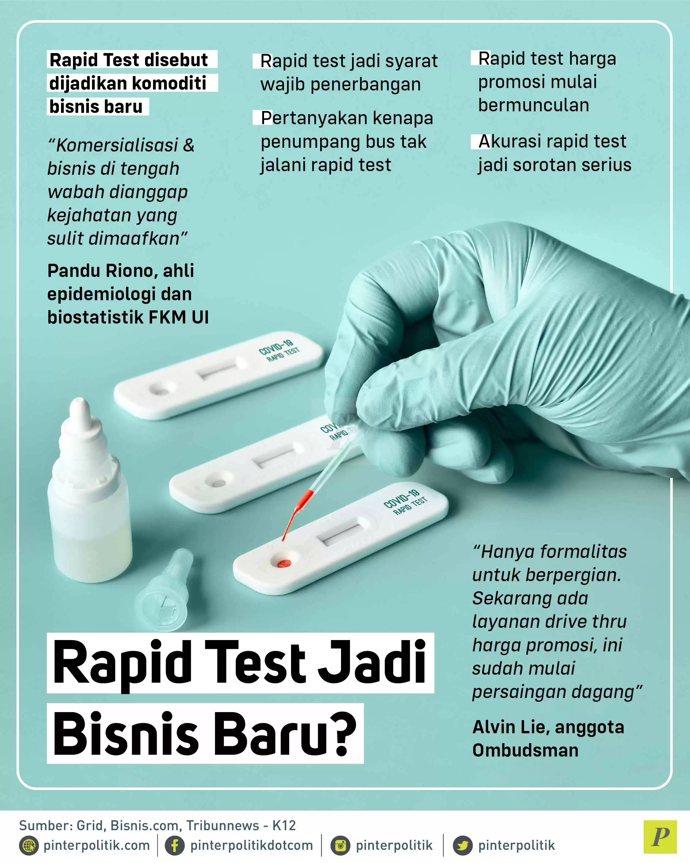 Rapid Test Jadi Bisnis Baru