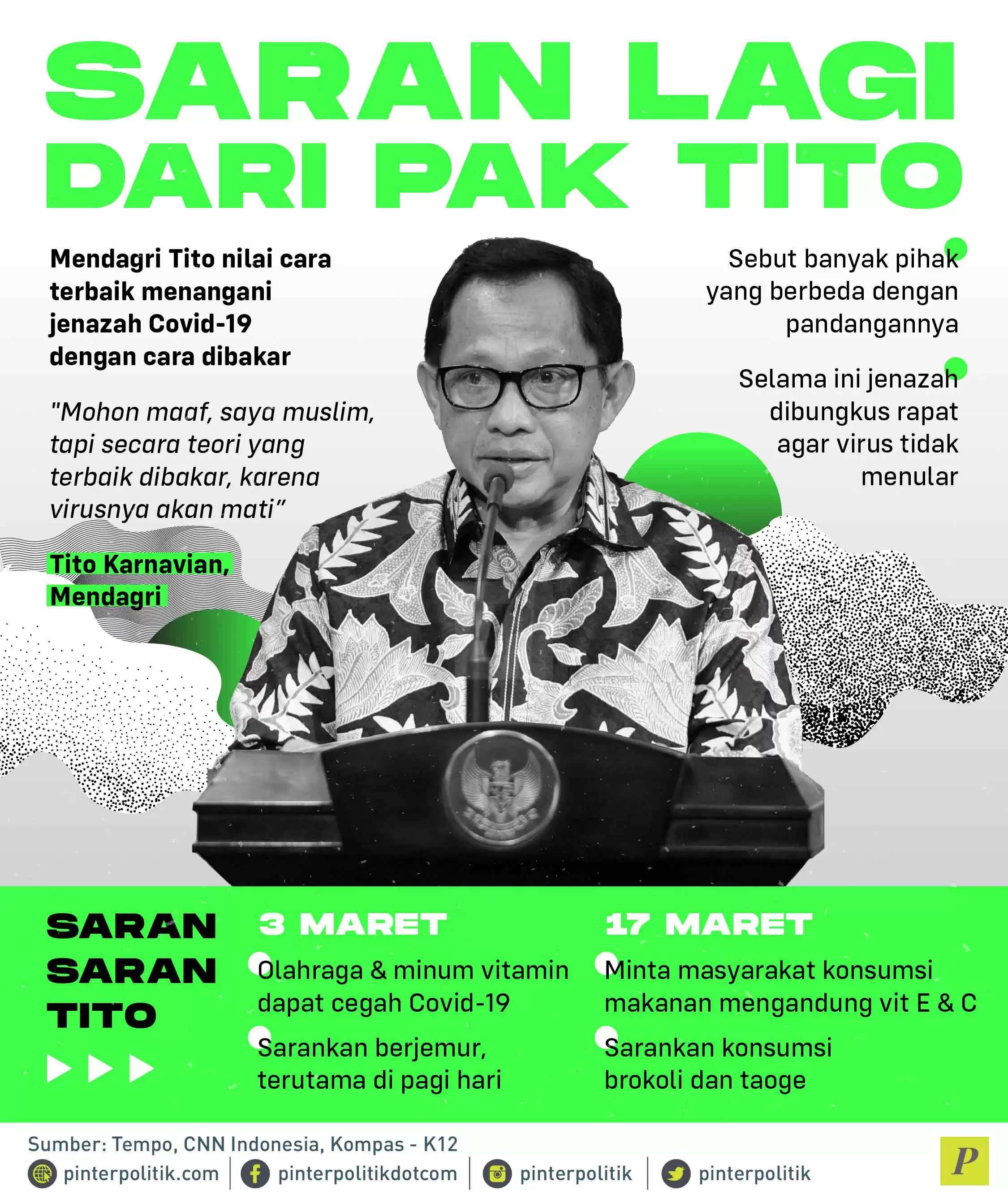 Saran Lagi dari Pak Tito