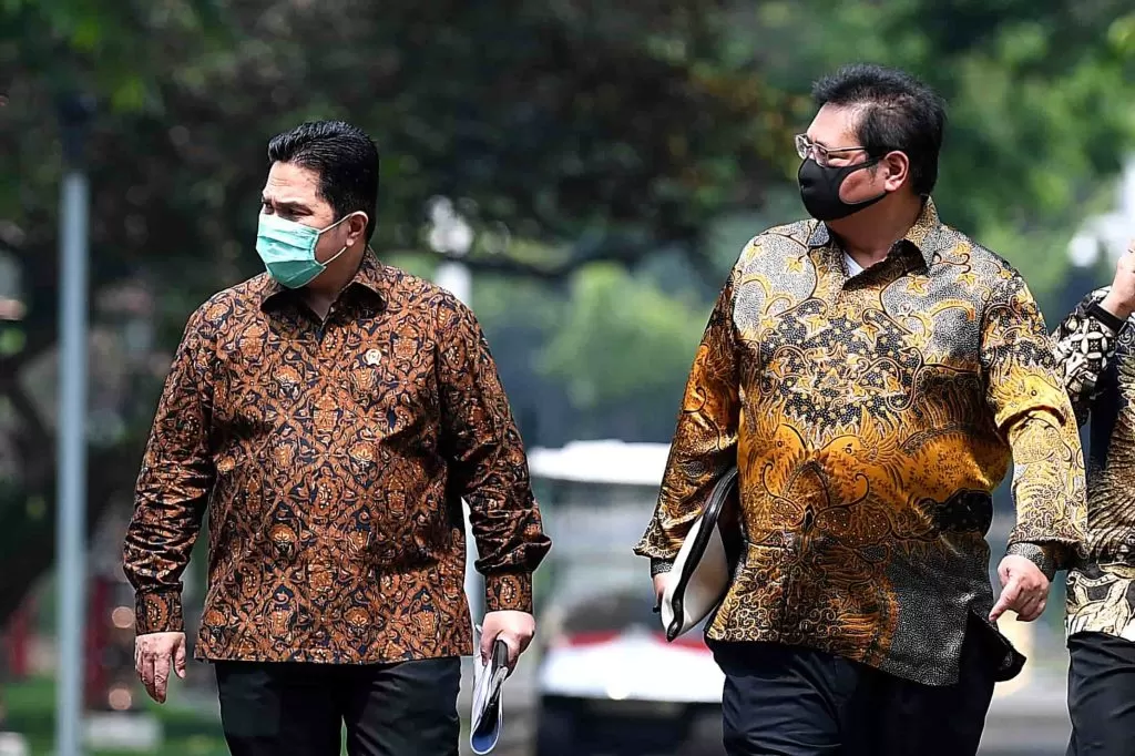 Airlangga Erick Pasangan Cocok 2024