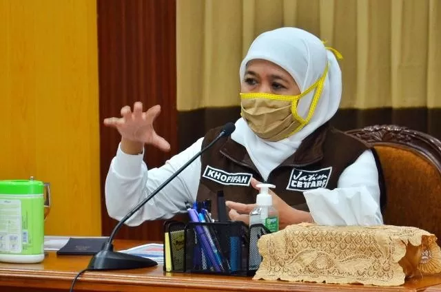 Khofifah Lupa Ada Pandemi