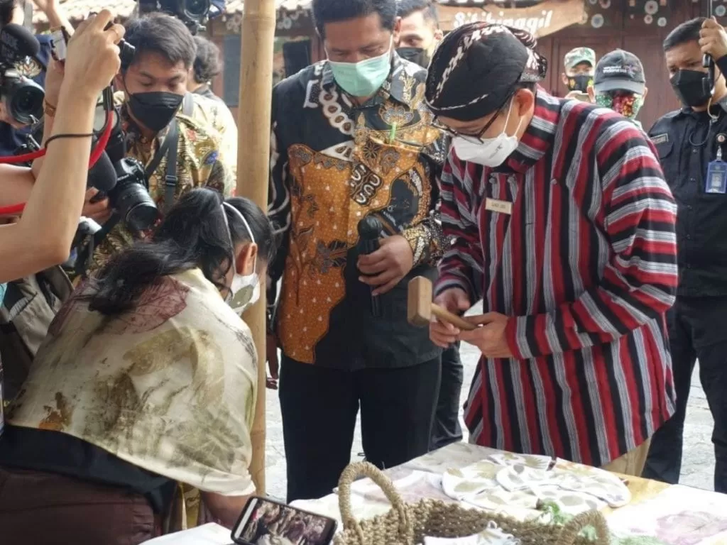 Sandiaga the King of Blusukan
