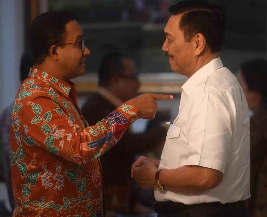 Teguran Luhut untuk Anies