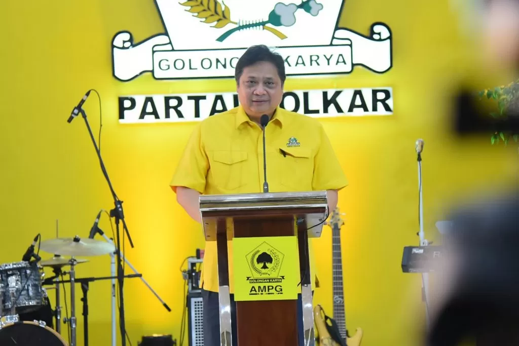 Internal Golkar Tolak Airlangga Nyapres?