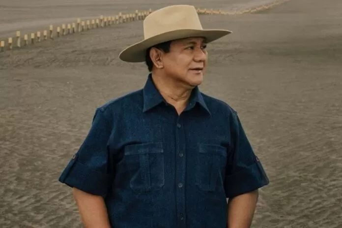 melirik koleksi topi prabowo
