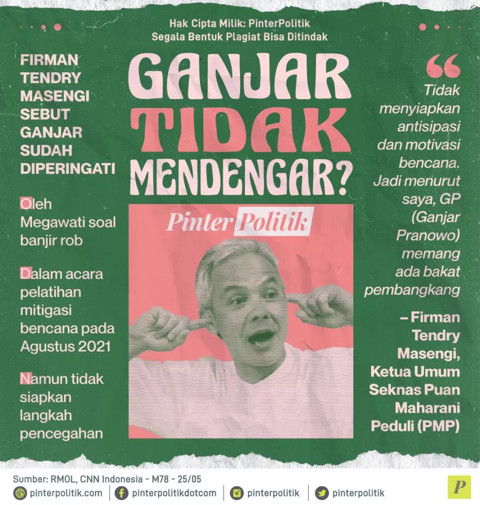 ganjar tidak mendengar ed.