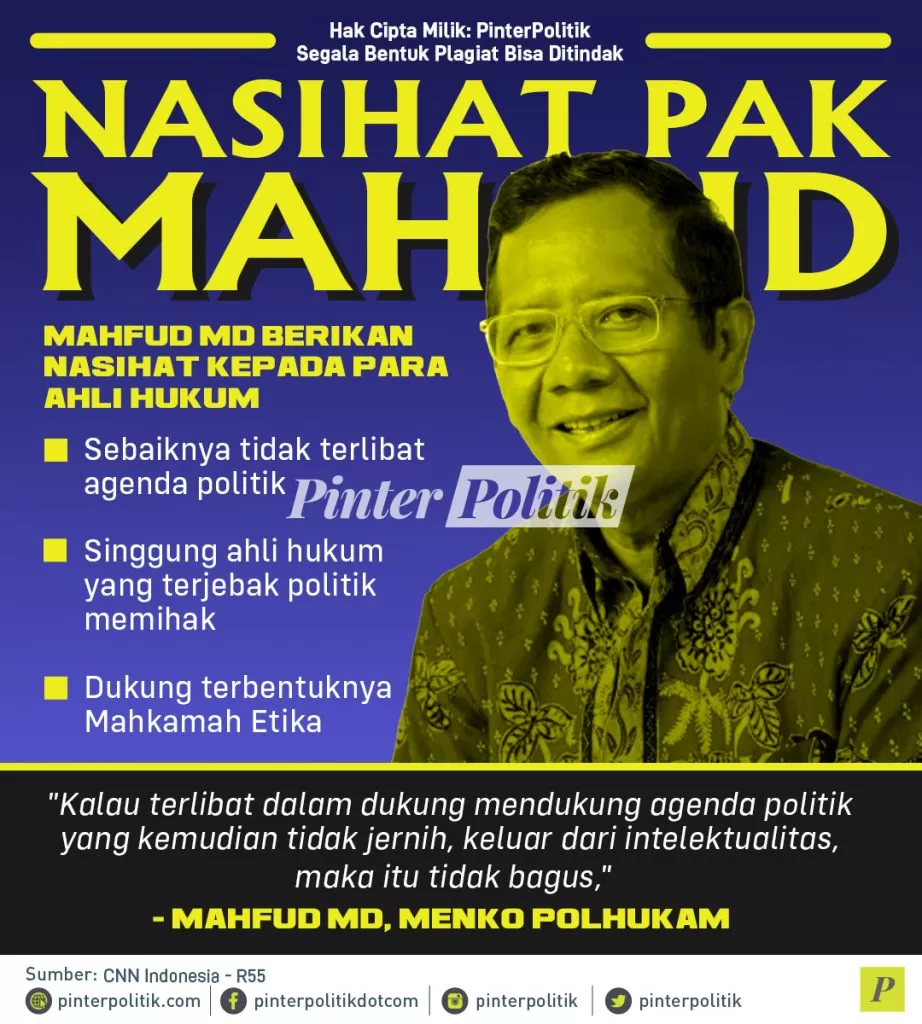 infografis nasihat pak mahfud