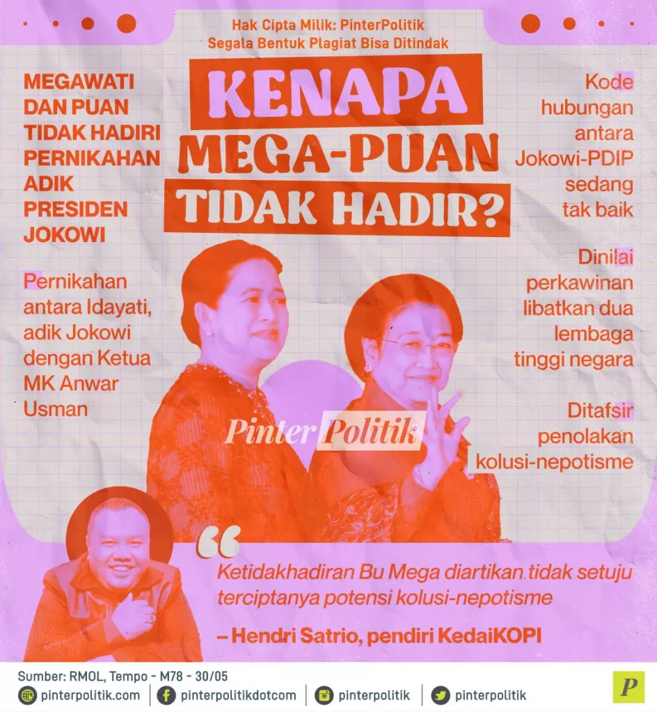 kenapa mega puan tidak hadir ed.