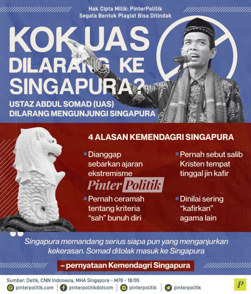 kok uas dilarang ke singapura ed.