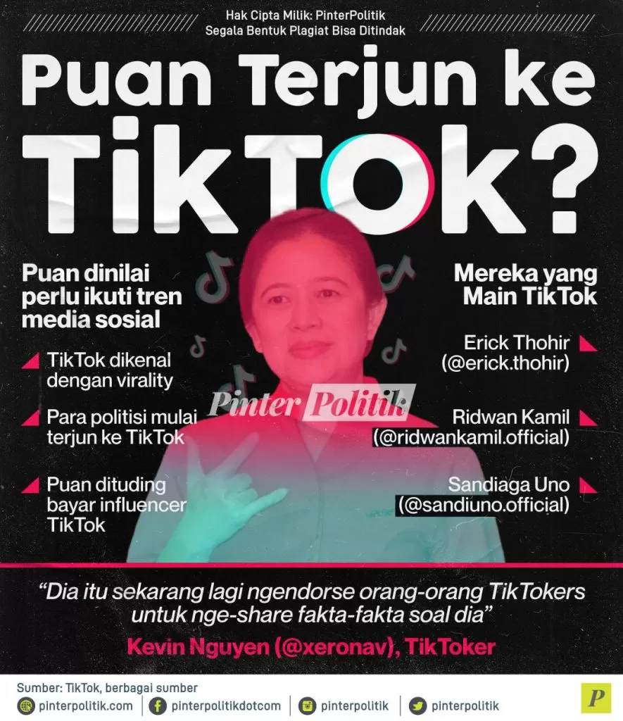 puan terjun ke tiktok