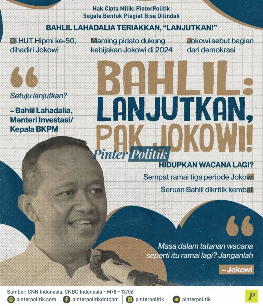 bahlil lanjutkan pak jokowi ed.