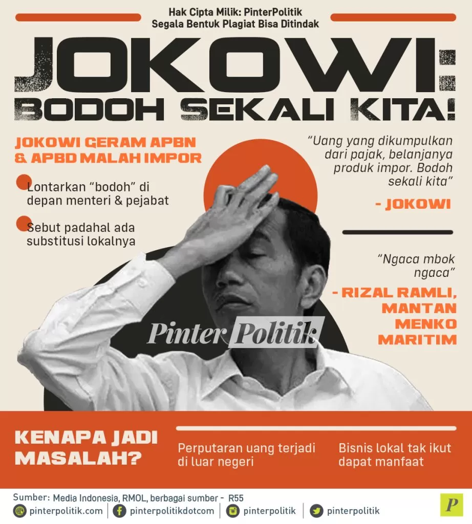infografis jokowi bodoh sekali kita