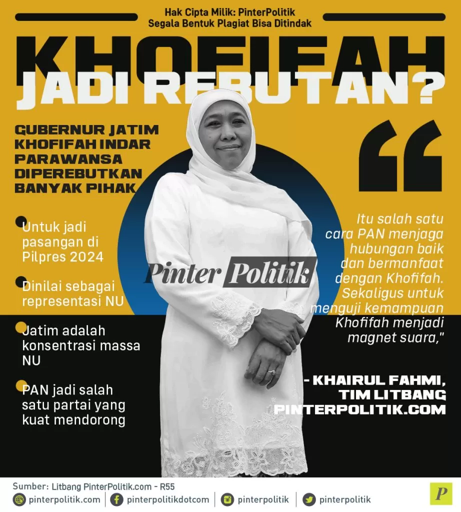 infografis khofifah jadi rebutan