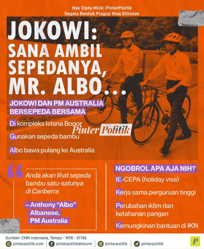 jokowi sana ambil sepeda ed.