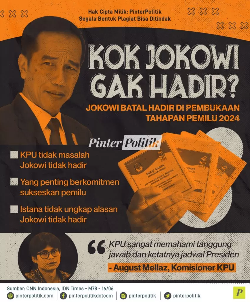 kok jokowi ga hadir ed.