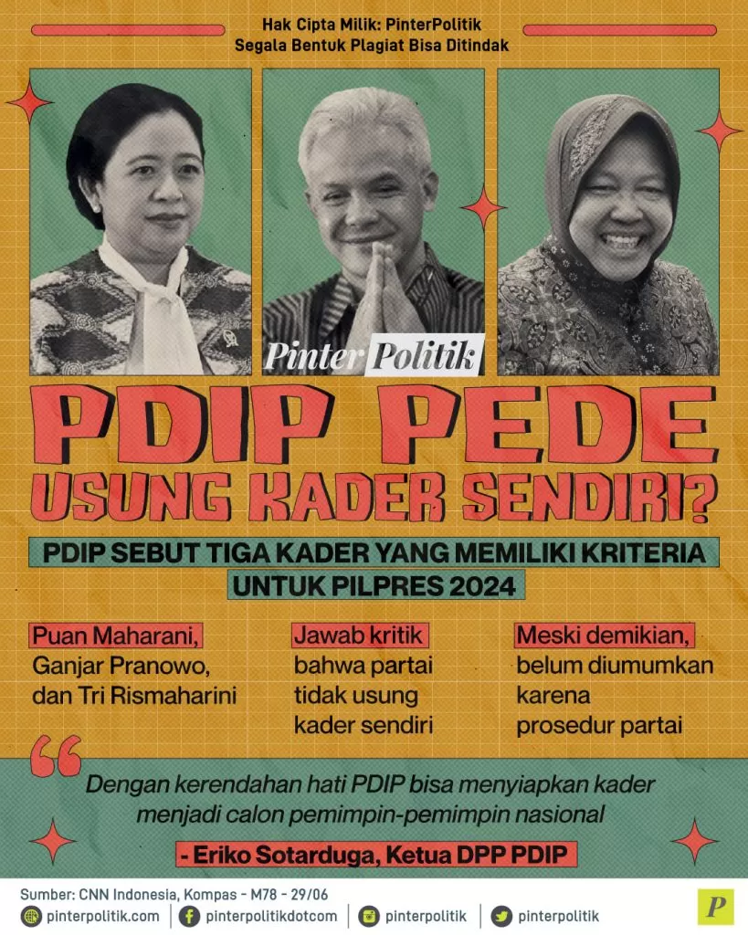 pdip pede usungkader sendiri ed.