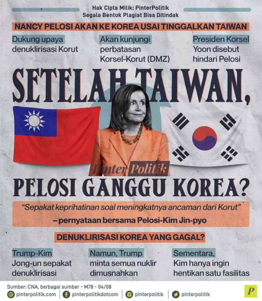 setelah taiwan pelosi ganggu korea ed.