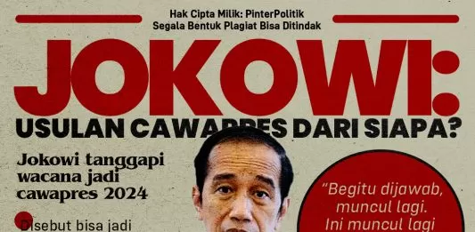 infografis jokowi usulan cawapres dari siapa