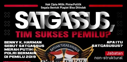 infografis satgassus tim sukses pemilu