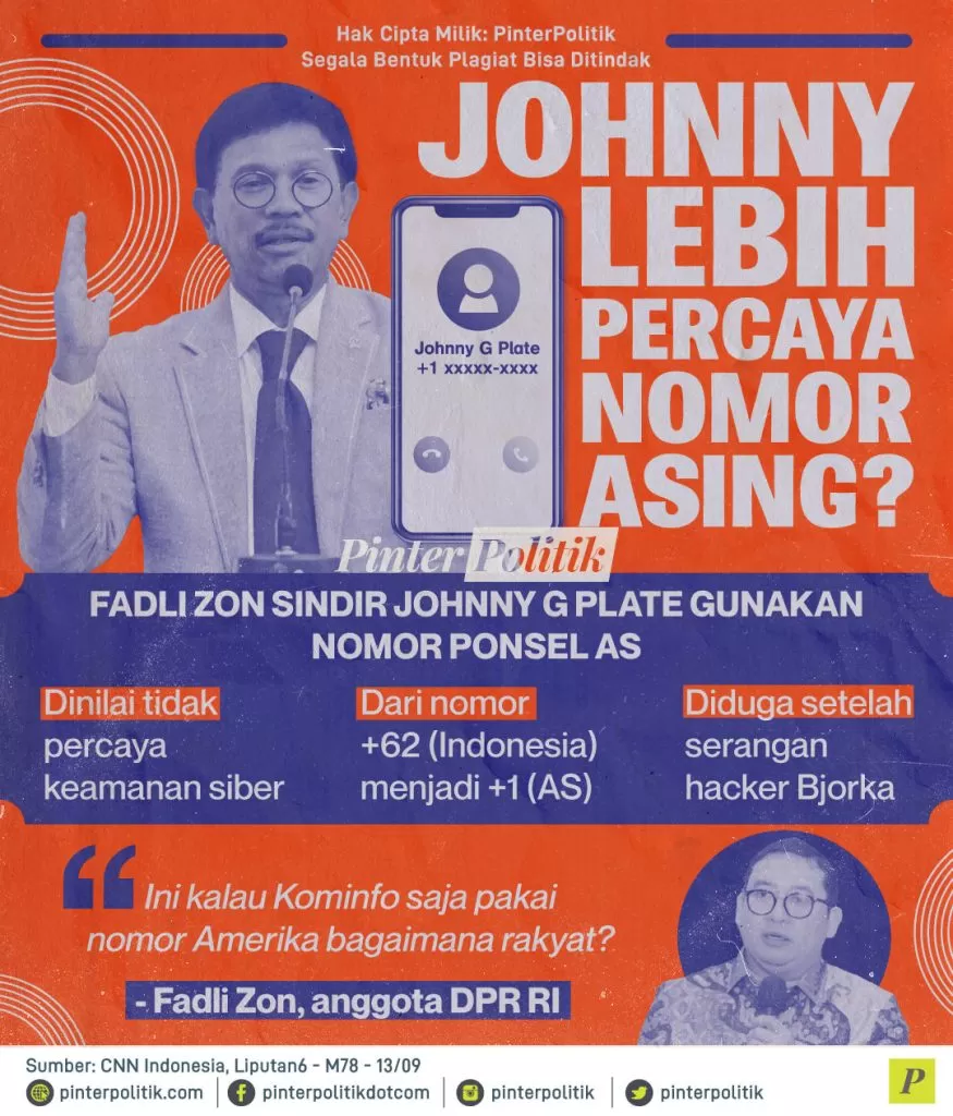 johnny lebih percaya nomor asing ed.