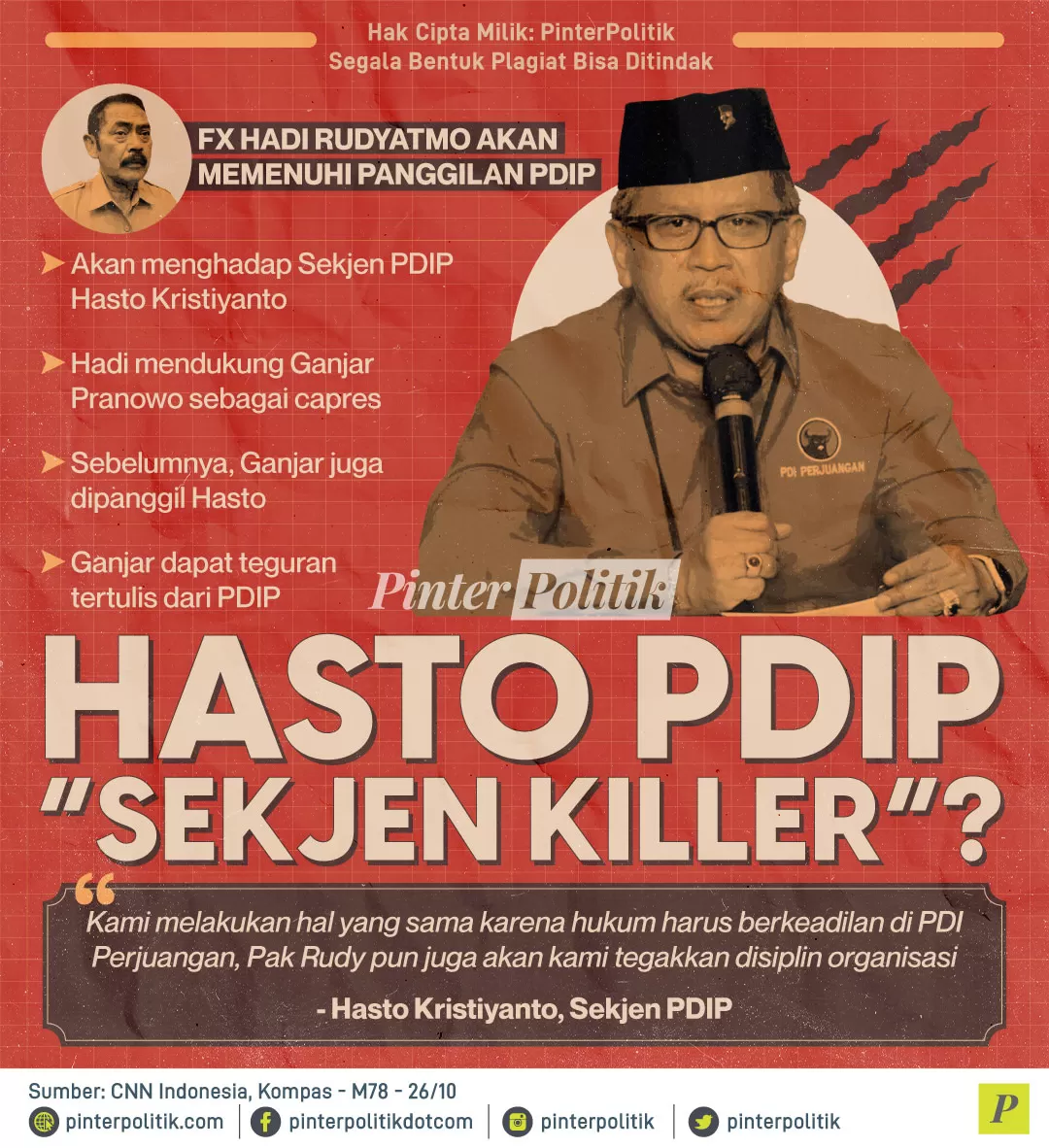 hasto pdip sekjen killer ed.