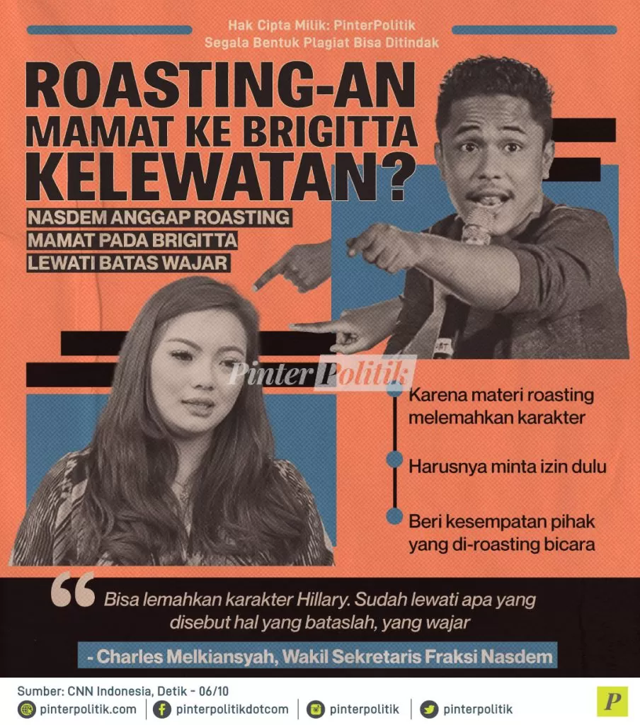 roastingan mamat ke brigitta keterlaluan ed.