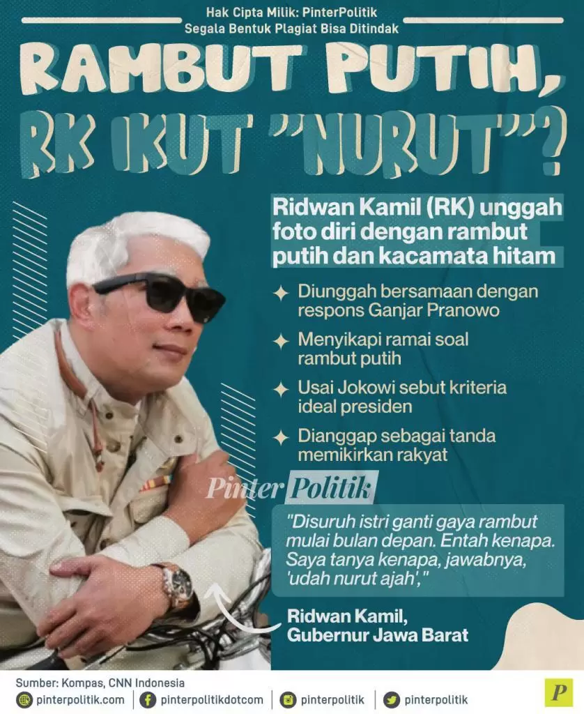 rambut putih rk ikut nurut