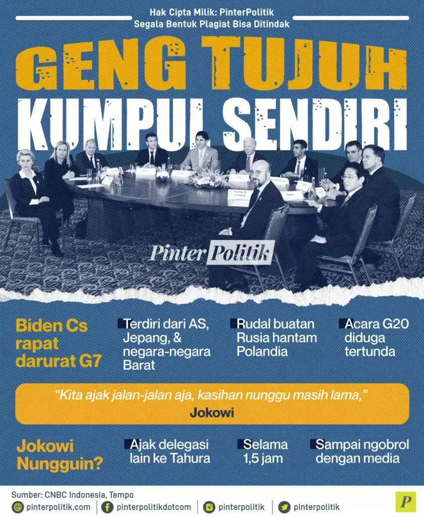 geng tujuh kumpul sendiri