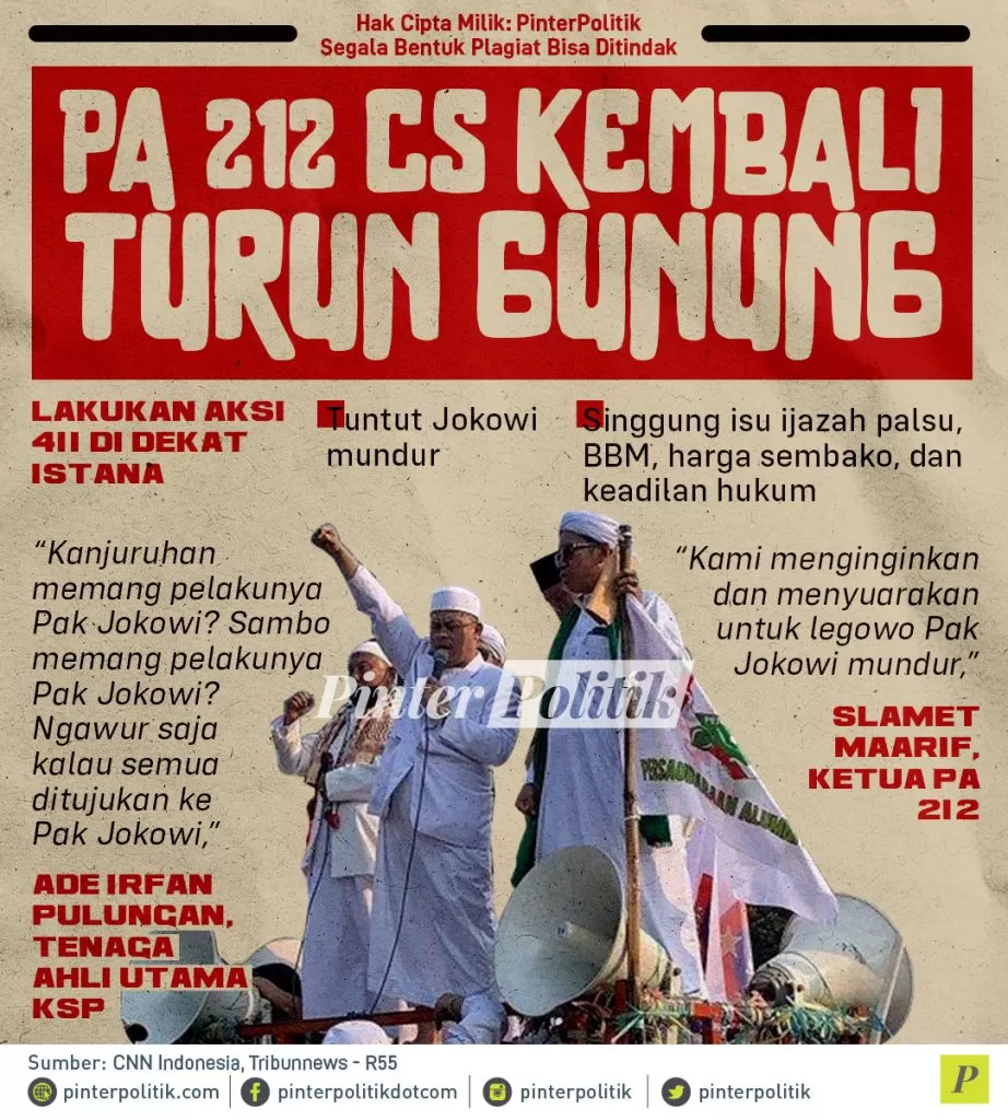 infografis pa 212 cs kembali turun gunung