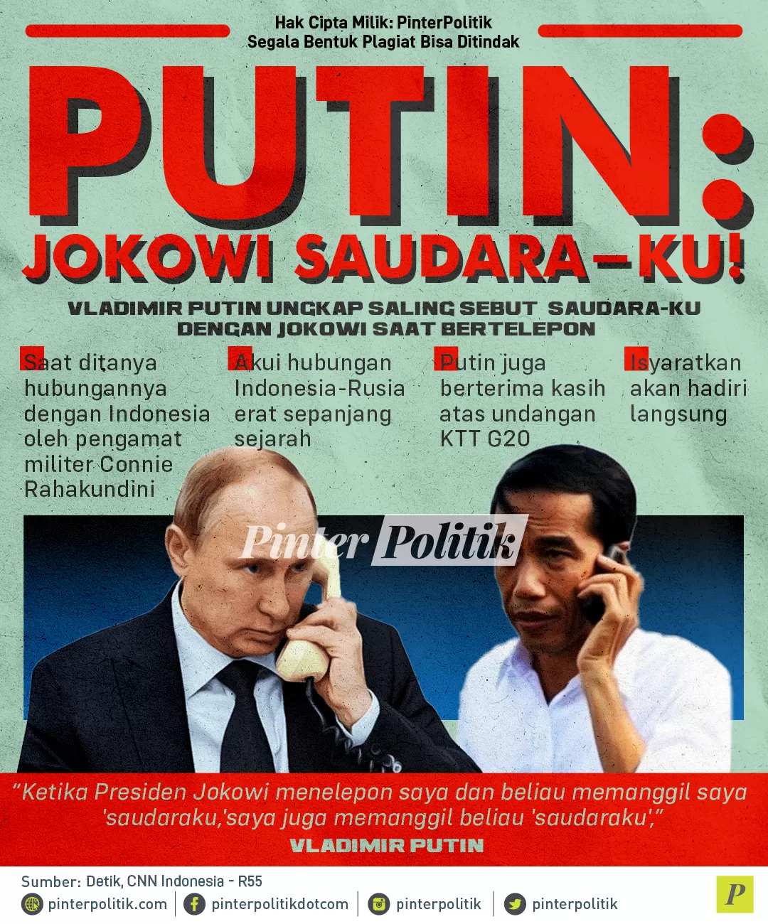 infografis putin jokowi saudara ku