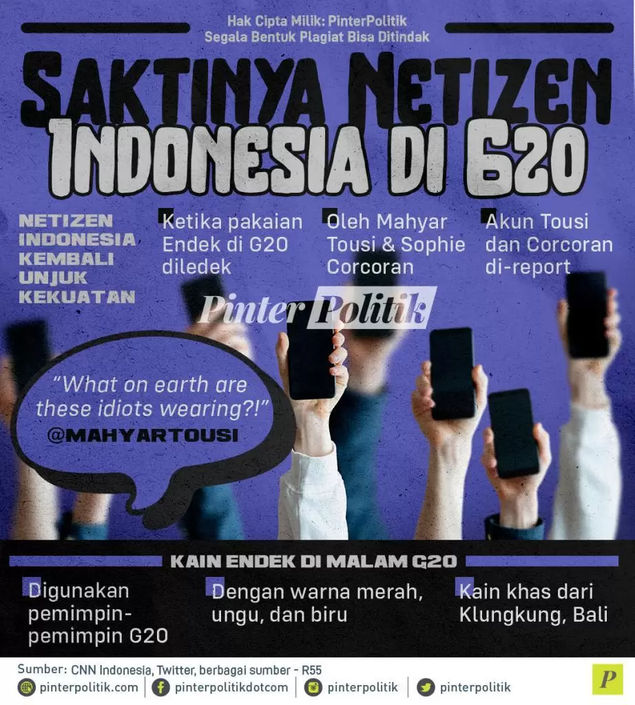 infografis saktinya netizen indonesia di g20